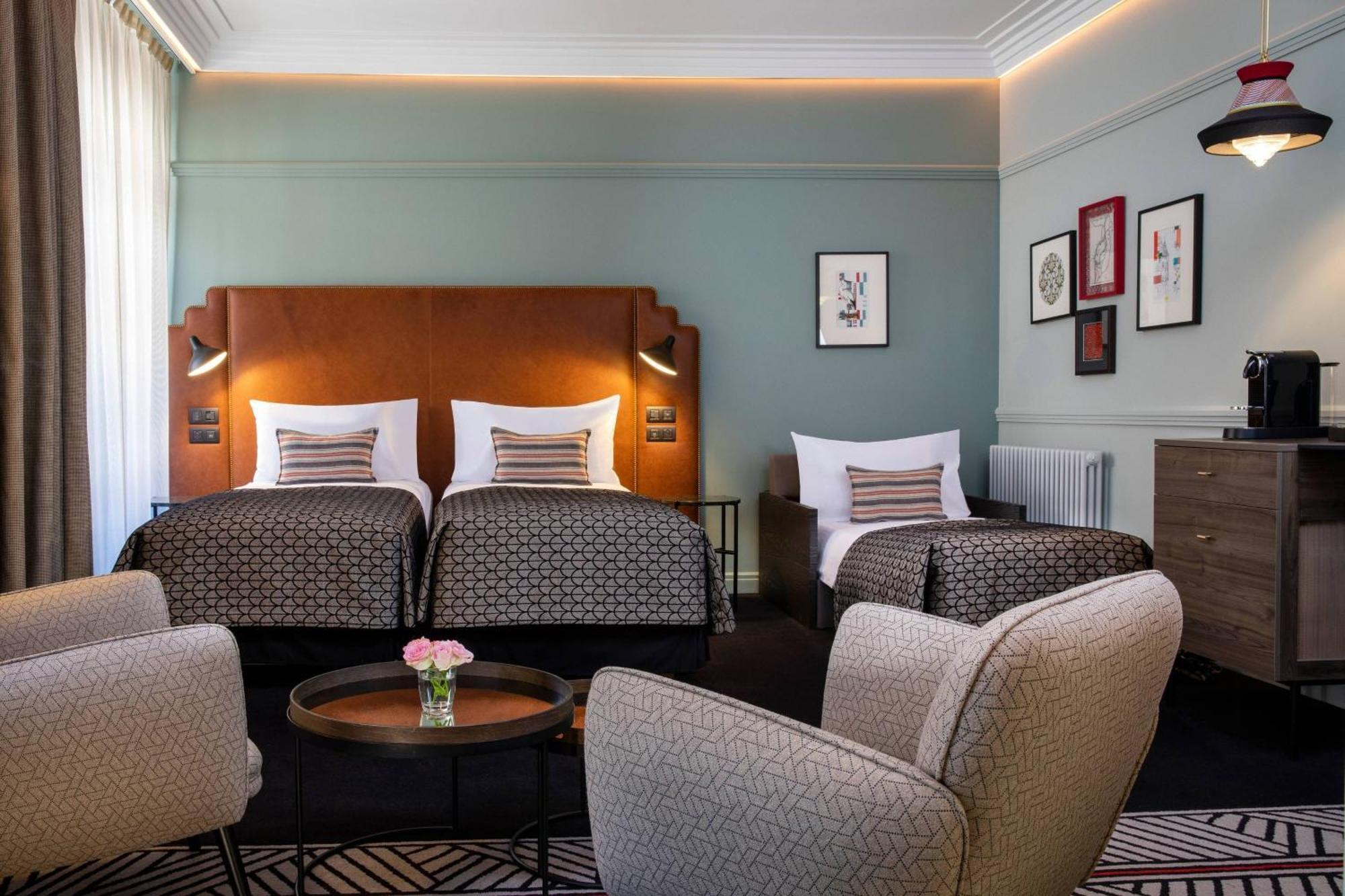Maison Rouge Strasbourg Hotel & Spa, Autograph Collection Exterior foto A room at the hotel